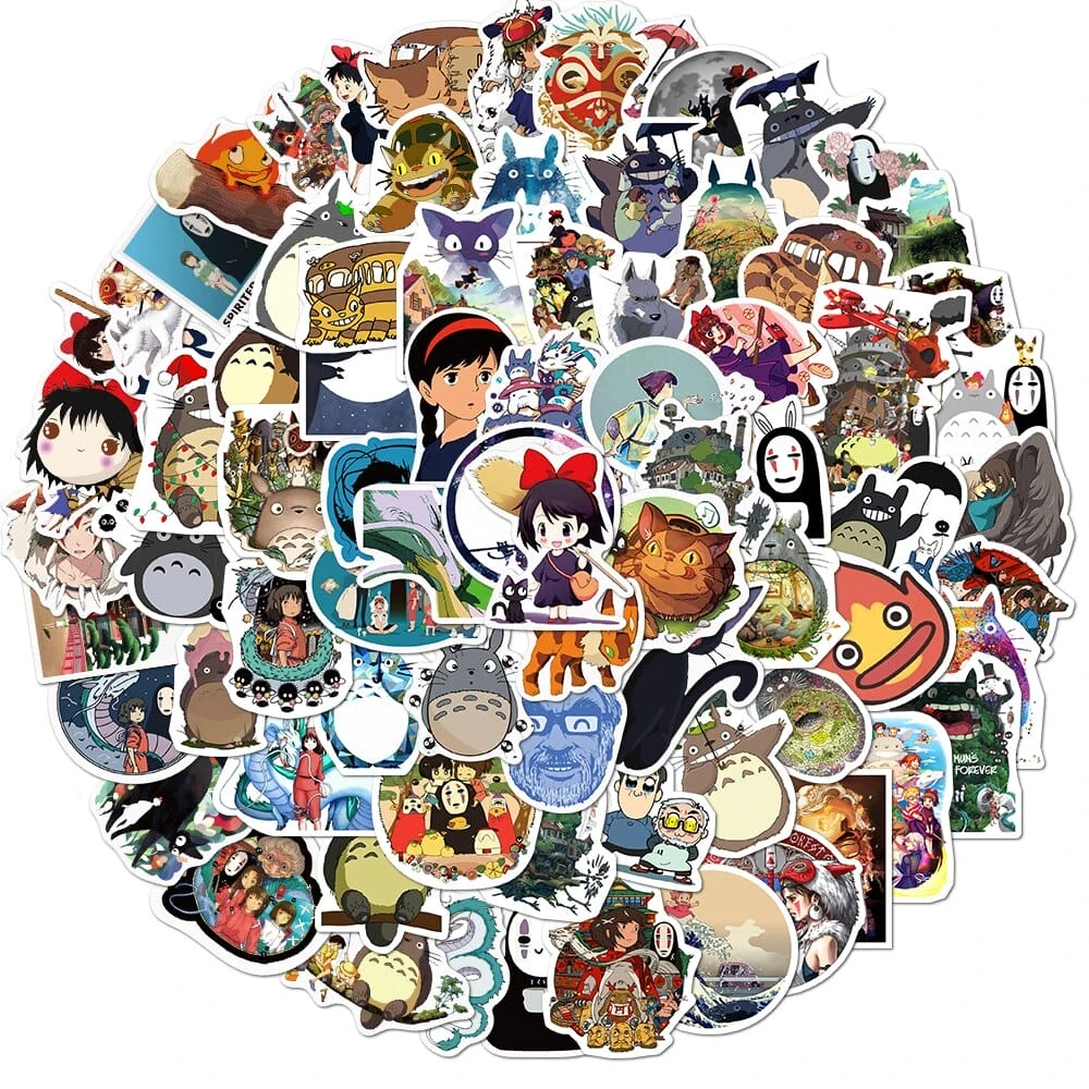 Ghibli Characters Random Mixed Stickers 2 Ghibli Characters Random Mixed Stickers - Image 2
