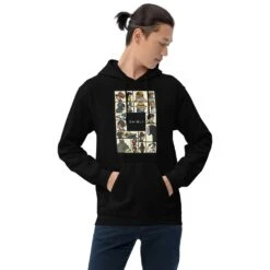 Compilation Characters Of Studio Ghibli Hoodie Unisex -Ghibli 17 mockup Front Mens 3 Black 1