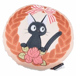 Kiki’s Delivery Service Jiji Embroidered Soft Cushion 35cm