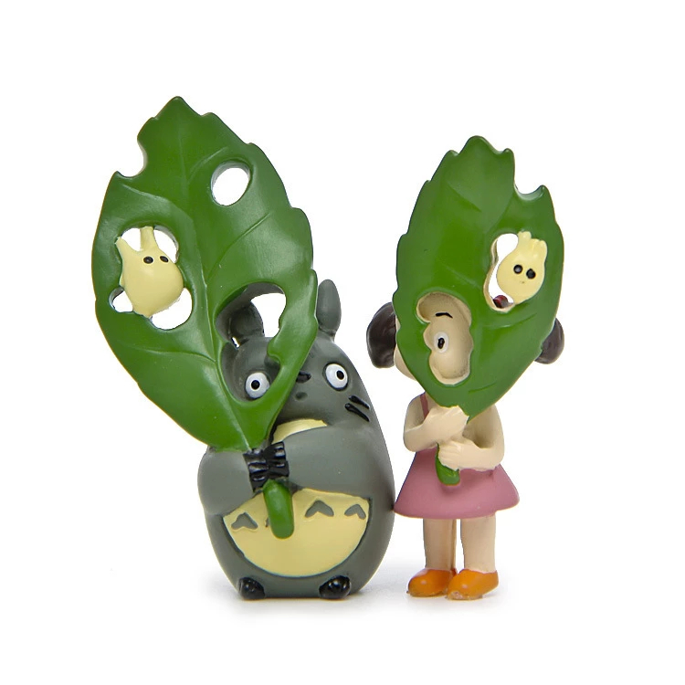 My Neighbor Totoro And Mei Miniature Figurines 2pcs/set 1 My Neighbor Totoro And Mei Miniature Figurines 2pcs/set