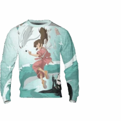 Spirited Away Sen And Haku In Water 3D Sweatshirt