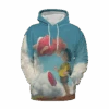 Ponyo And Sosuke Reunion 3D Hoodie