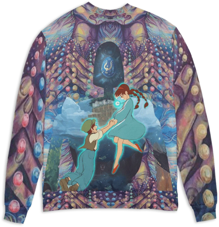 Laputa: Castle In The Sky 3D Sweater 2 Laputa: Castle In The Sky 3D Sweater - Image 2