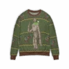 Castle In The Sky – Warrior Robot 3D Ugly Christmas Sweater