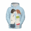 Spirited Away Chihiro And Haku 3D Hoodie