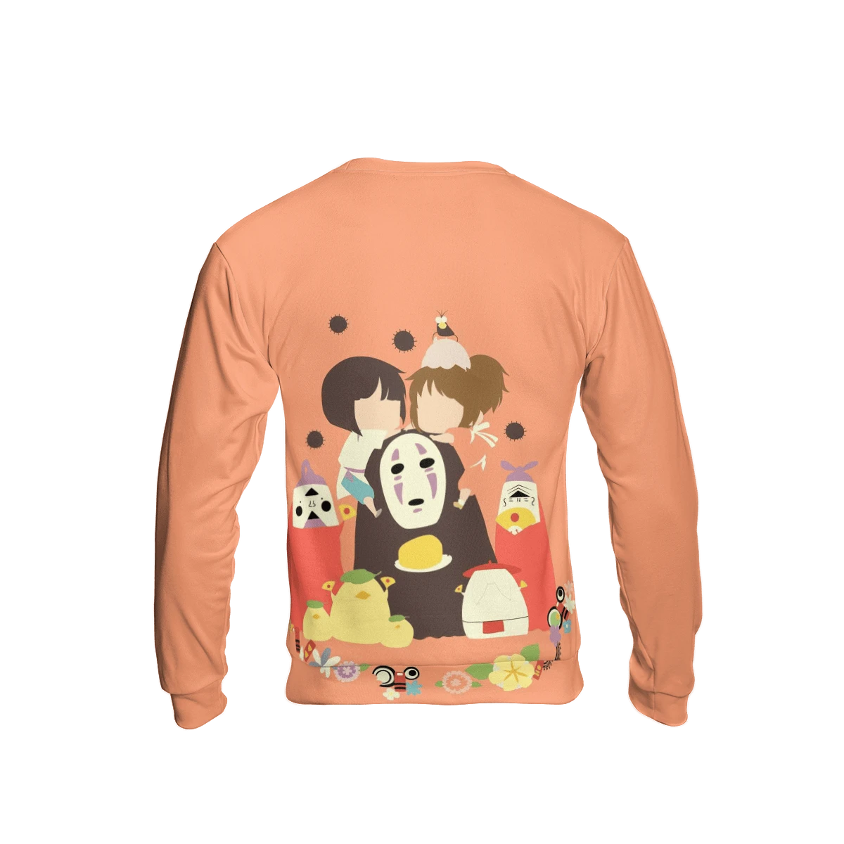 Spirited Away Funny Chibi 3D Sweatshirt 2 Spirited Away Funny Chibi 3D Sweatshirt - Image 2