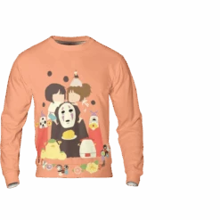 Spirited Away Funny Chibi 3D Sweatshirt