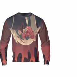 Spirited Away – Sen Riding Haku 3D Sweatshirt