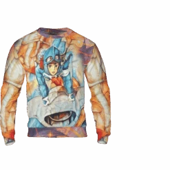 Nausicaa And The Valley Of The Wind Canvas 3D Sweatshirt