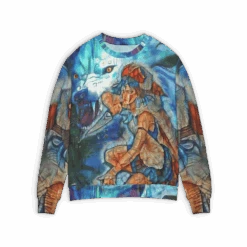 Princess Mononoke Canvas 3D Sweater
