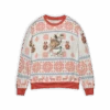 Ghibli Characters Riding Haku Dragon Ugly Christmas Sweater