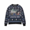 Spirited Away Characters Ugly Christmas Sweater Style 4