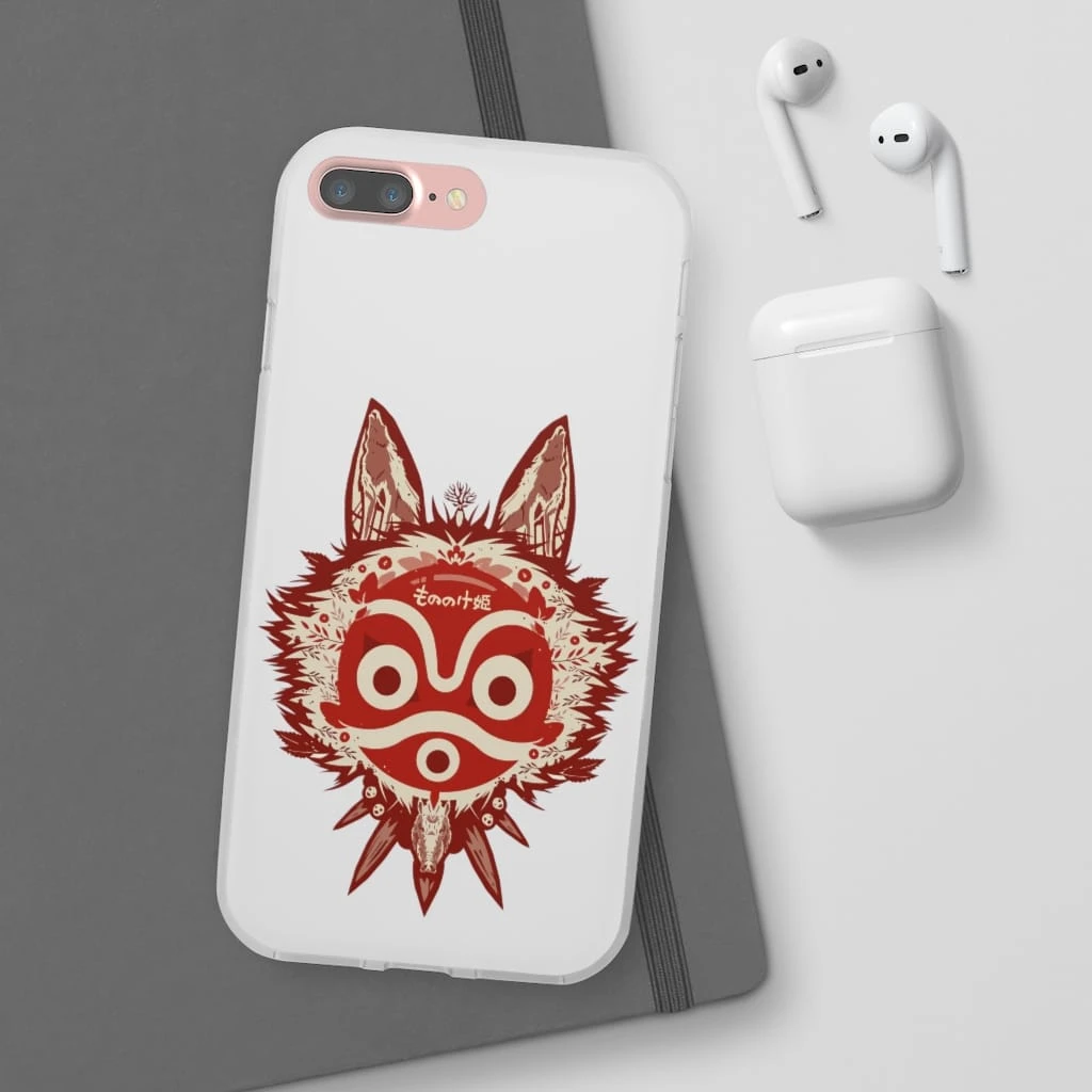 Princess Mononoke Mask IPhone Cases 3 Princess Mononoke Mask IPhone Cases - Image 3