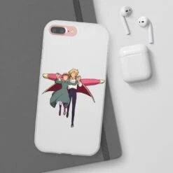 Howl’s Moving Castle – Howl And Sophie Running Classic IPhone Cases -Ghibli 45053 26 2