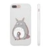 Totoro And The Little Girl IPhone Cases