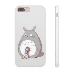 Totoro And The Little Girl IPhone Cases