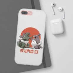 Totoro Vs Godzilla Sumo IPhone Cases -Ghibli 45053 461