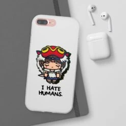Princess Mononoke Chibi – I Hate Humans IPhone Cases -Ghibli 45053 524