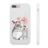 Totoro And The Girls By Sakura Flower IPhone Cases