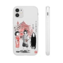 Spirited Away – Sen And Friends By The Bathhouse IPhone Cases -Ghibli 62579 132