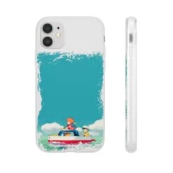 Ponyo And Sosuke On Boat IPhone Cases -Ghibli 62579 210 1