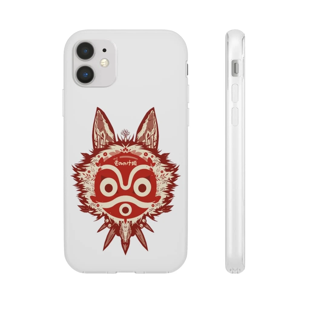 Princess Mononoke Mask IPhone Cases 16 Princess Mononoke Mask IPhone Cases - Image 16
