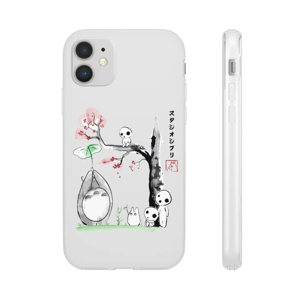 Totoro And The Tree Spirits IPhone Cases 16 Totoro And The Tree Spirits IPhone Cases - Image 16