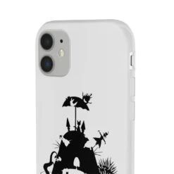 Studio Ghibli Black & White Art Compilation IPhone Cases -Ghibli 62579 4