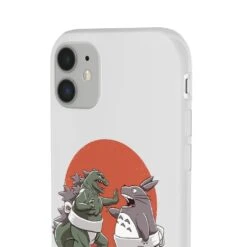 Totoro Vs Godzilla Sumo IPhone Cases -Ghibli 62579 451