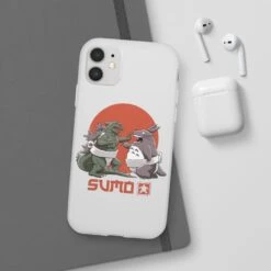 Totoro Vs Godzilla Sumo IPhone Cases -Ghibli 62579 452
