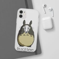 Totoro I’m Not Here IPhone Cases -Ghibli 62579 5 5