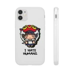 Princess Mononoke Chibi – I Hate Humans IPhone Cases -Ghibli 62579 513