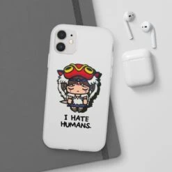 Princess Mononoke Chibi – I Hate Humans IPhone Cases -Ghibli 62579 515