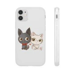 Kiki’s Delivery Service – Jiji And Lily Chibi IPhone Cases -Ghibli 62579 525