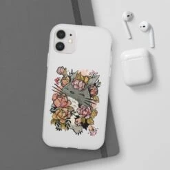 Totoro By The Flowers IPhone Cases -Ghibli 62579 536
