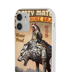 Princess Mononoke And The Wolf On Top IPhone Cases -Ghibli 62579 685