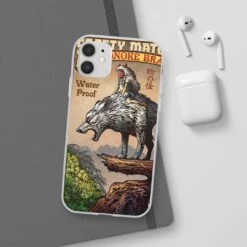 Princess Mononoke And The Wolf On Top IPhone Cases -Ghibli 62579 686