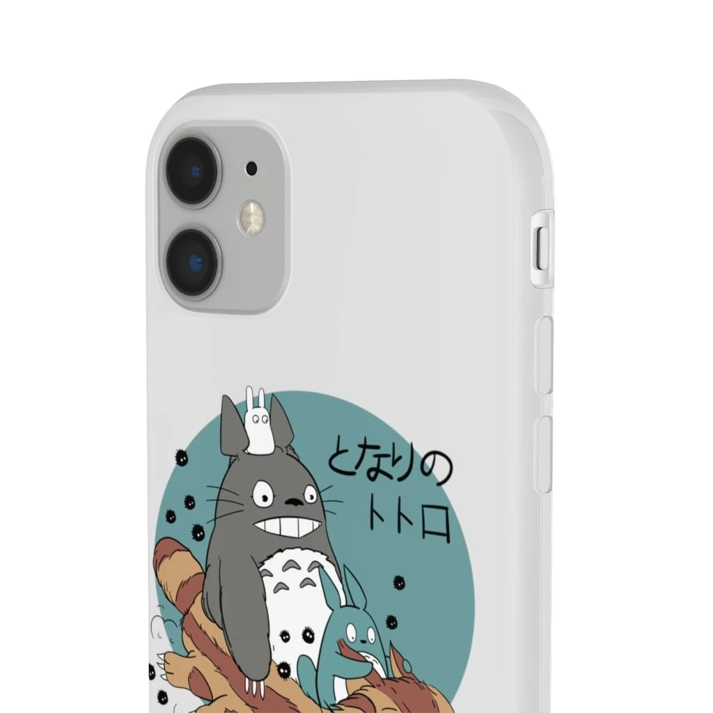 Totoro Riding Catbus IPhone Cases 14 Totoro Riding Catbus IPhone Cases - Image 14