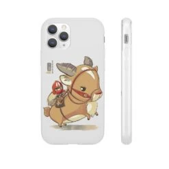 Princess Mononoke Ashitaka And Yakul Chibi IPhone Cases -Ghibli 62580 24