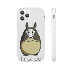 Totoro I’m Not Here IPhone Cases -Ghibli 62580 3 5