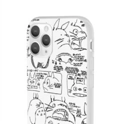 Totoro Original Character Sketch IPhone Cases -Ghibli 62580 34