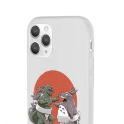 Totoro Vs Godzilla Sumo IPhone Cases -Ghibli 62580 451