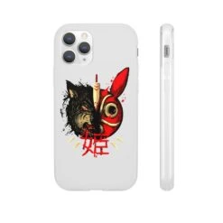Princess Mononoke Mask & Wolf IPhone Cases -Ghibli 62580 6