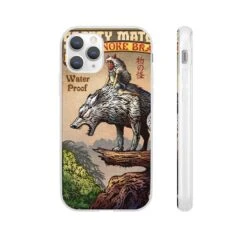 Princess Mononoke And The Wolf On Top IPhone Cases -Ghibli 62580 681