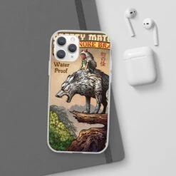 Princess Mononoke And The Wolf On Top IPhone Cases -Ghibli 62580 683