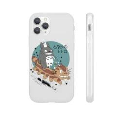 Totoro Riding Catbus IPhone Cases 35 Totoro Riding Catbus IPhone Cases -Ghibli 62580 708
