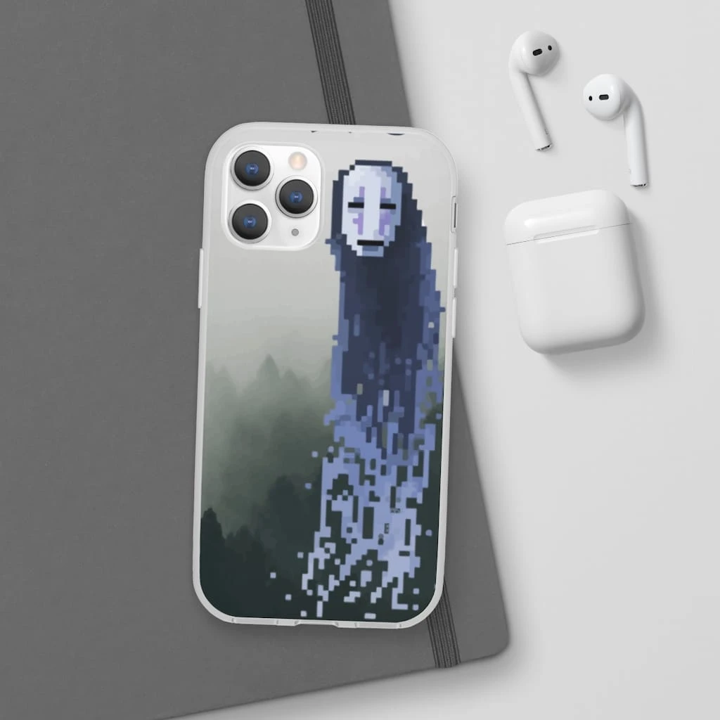 Spirited Away No Face Kaonashi 8bit IPhone Cases 18 Spirited Away No Face Kaonashi 8bit IPhone Cases - Image 18