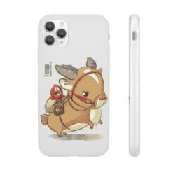 Princess Mononoke Ashitaka And Yakul Chibi IPhone Cases -Ghibli 62581 24