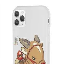Princess Mononoke Ashitaka And Yakul Chibi IPhone Cases -Ghibli 62581 25