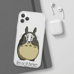 Totoro I’m Not Here IPhone Cases -Ghibli 62581 5